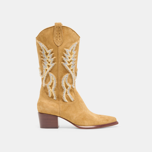 Dolce Vita Vila Caramel Suede Boots