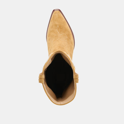 Dolce Vita Vila Caramel Suede Boots