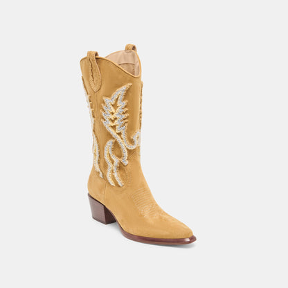 Dolce Vita Vila Caramel Suede Boots