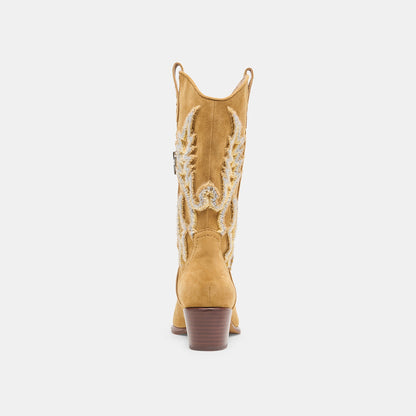 Dolce Vita Vila Caramel Suede Boots