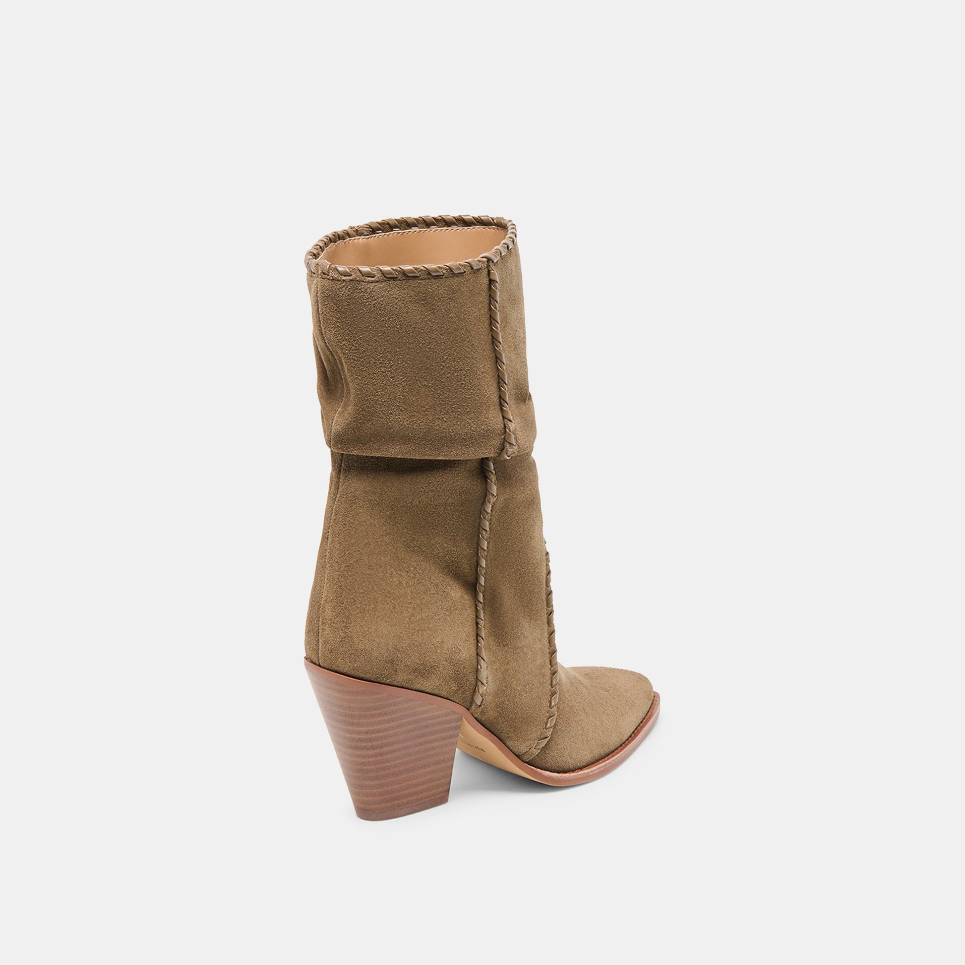 Dolce Vita Julith Olive Suede Boots