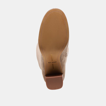 Dolce Vita Hudsin Wide Calf Barley Suede Boots