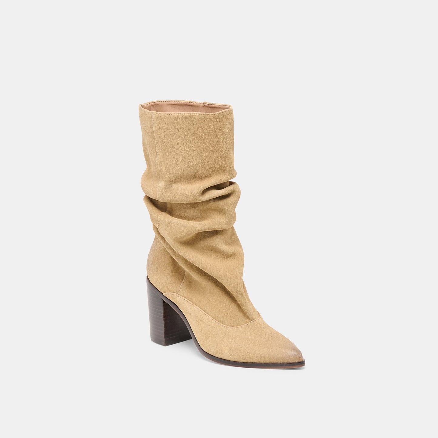Dolce Vita Talina Dk Taupe Suede Boots