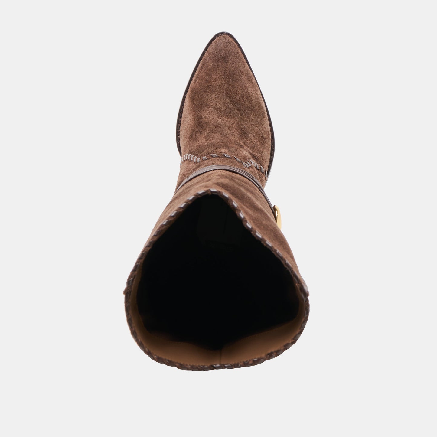 Dolce Vita Jody Dk Brown Suede Wide Calf Boots