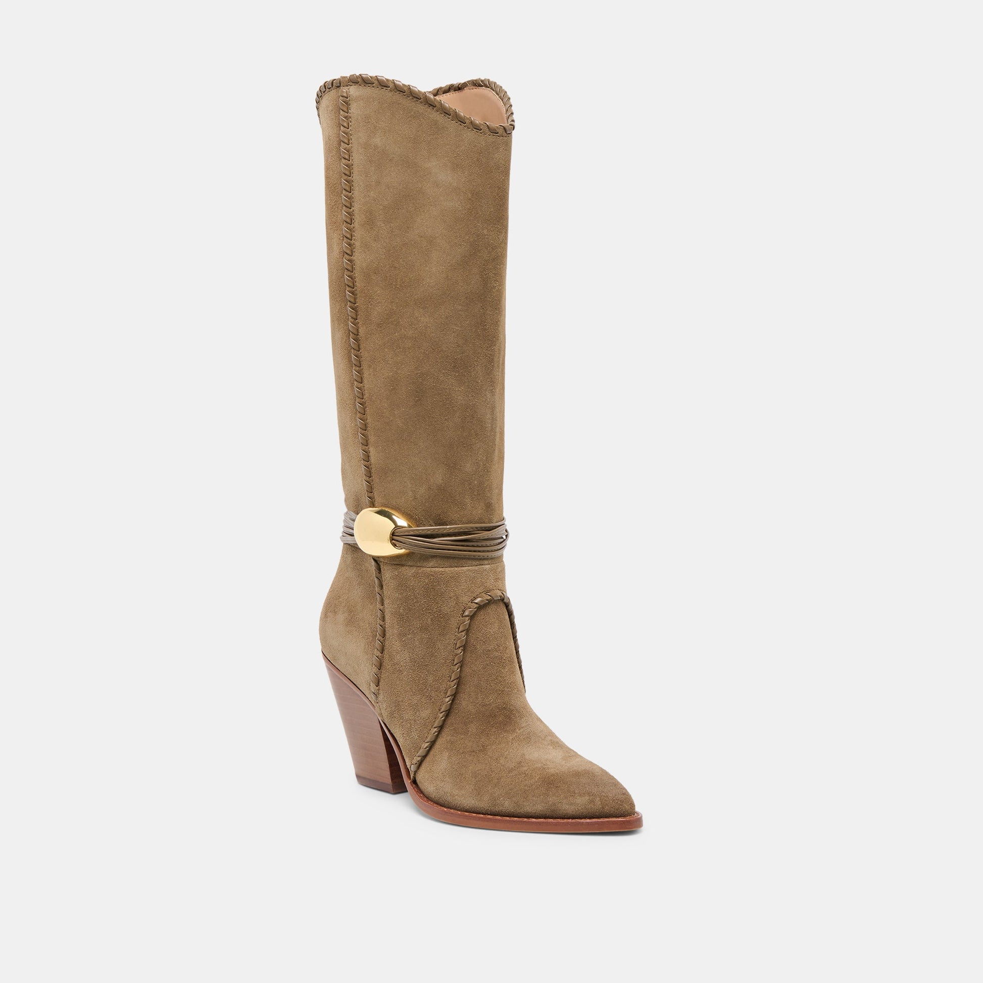Dolce Vita Jody Olive Suede Boots