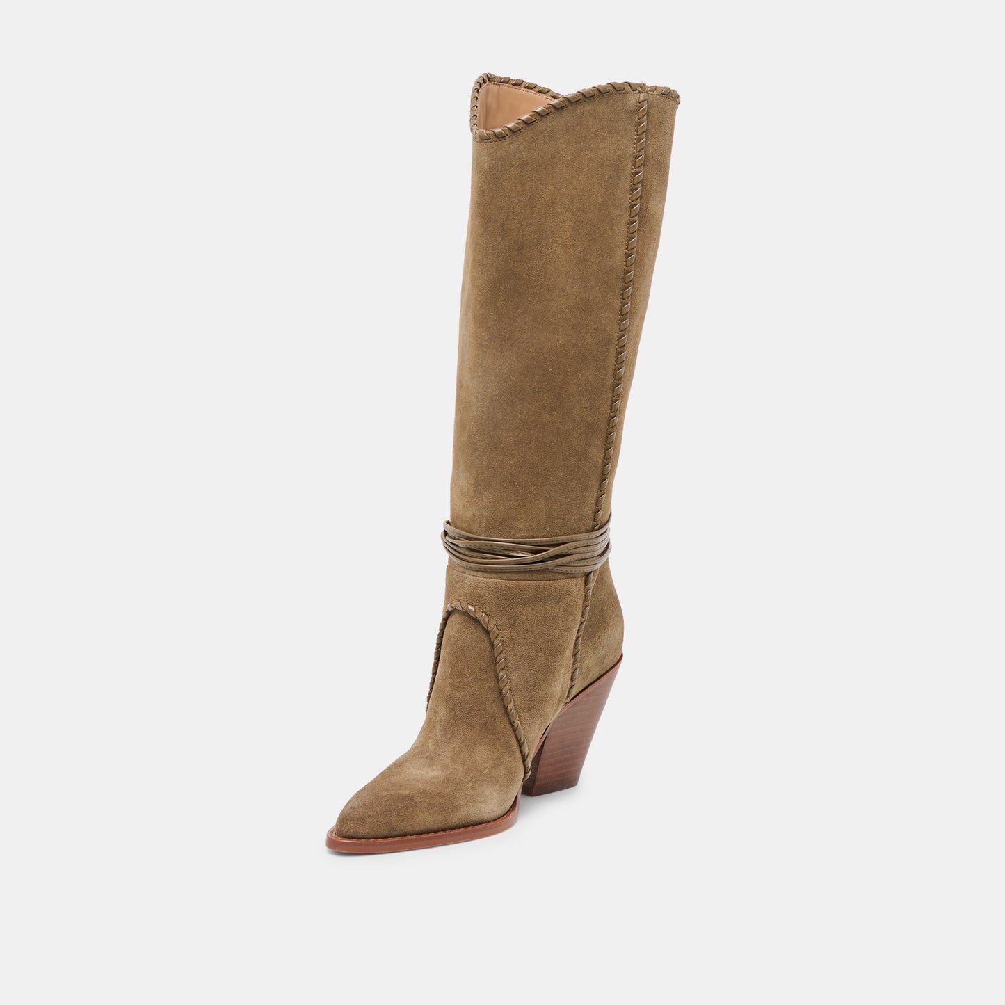 Dolce Vita Jody Olive Suede Boots
