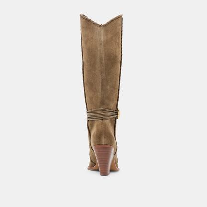 Dolce Vita Jody Olive Suede Boots