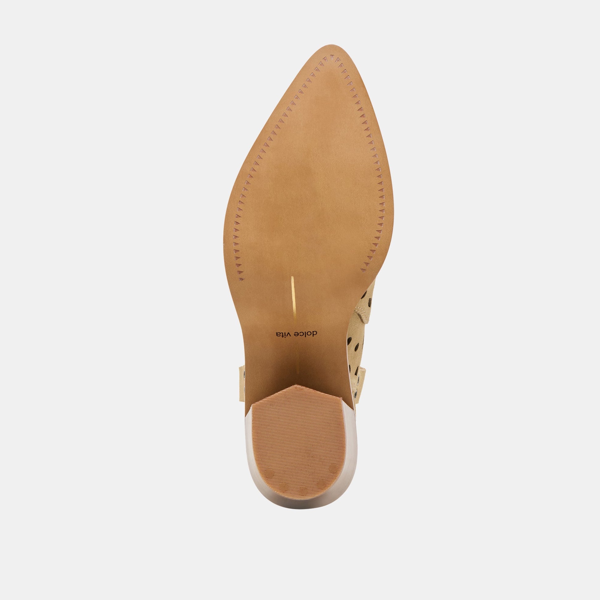 Dolce Vita Zenobi Dk Taupe Suede Booties