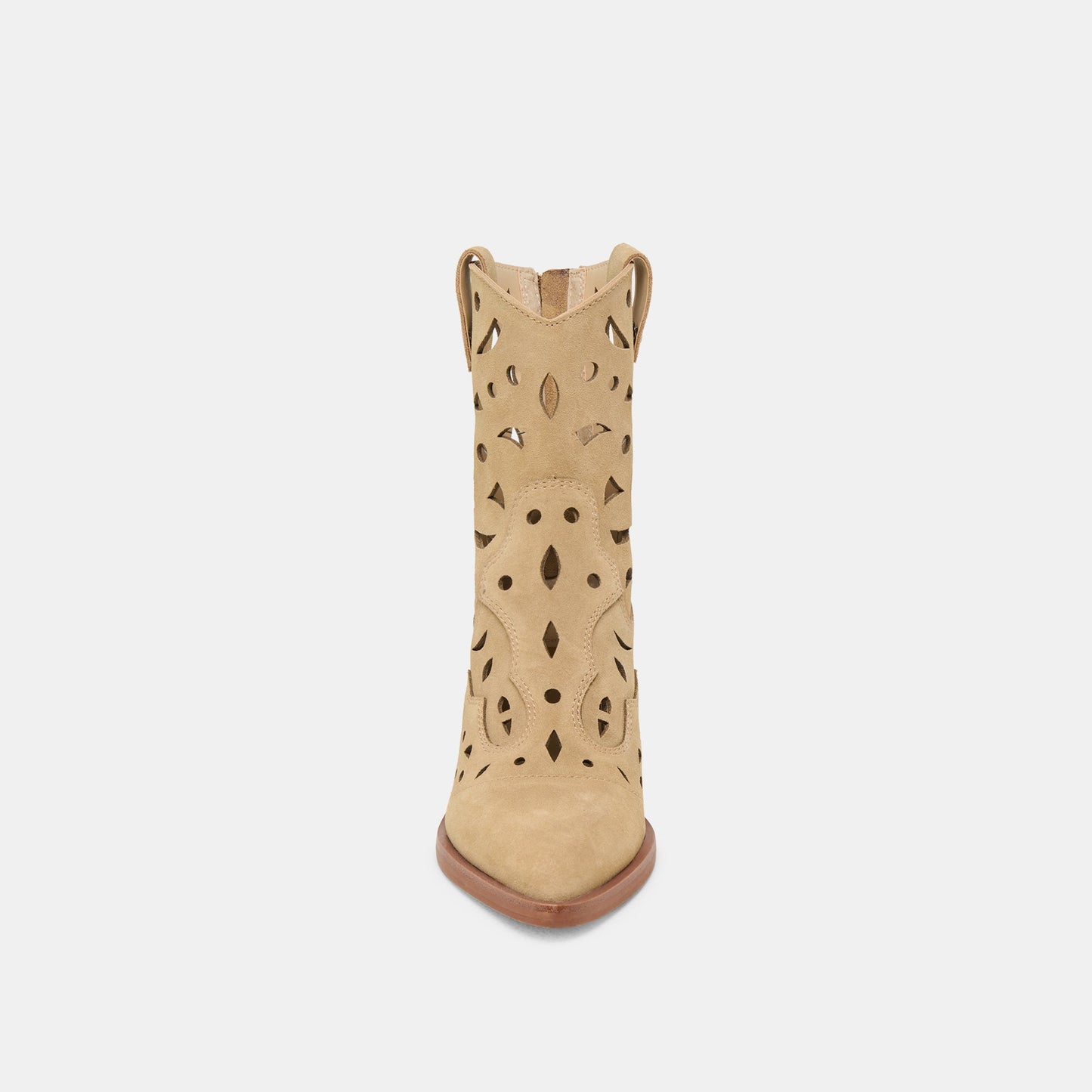 Dolce Vita Zenobi Dk Taupe Suede Booties