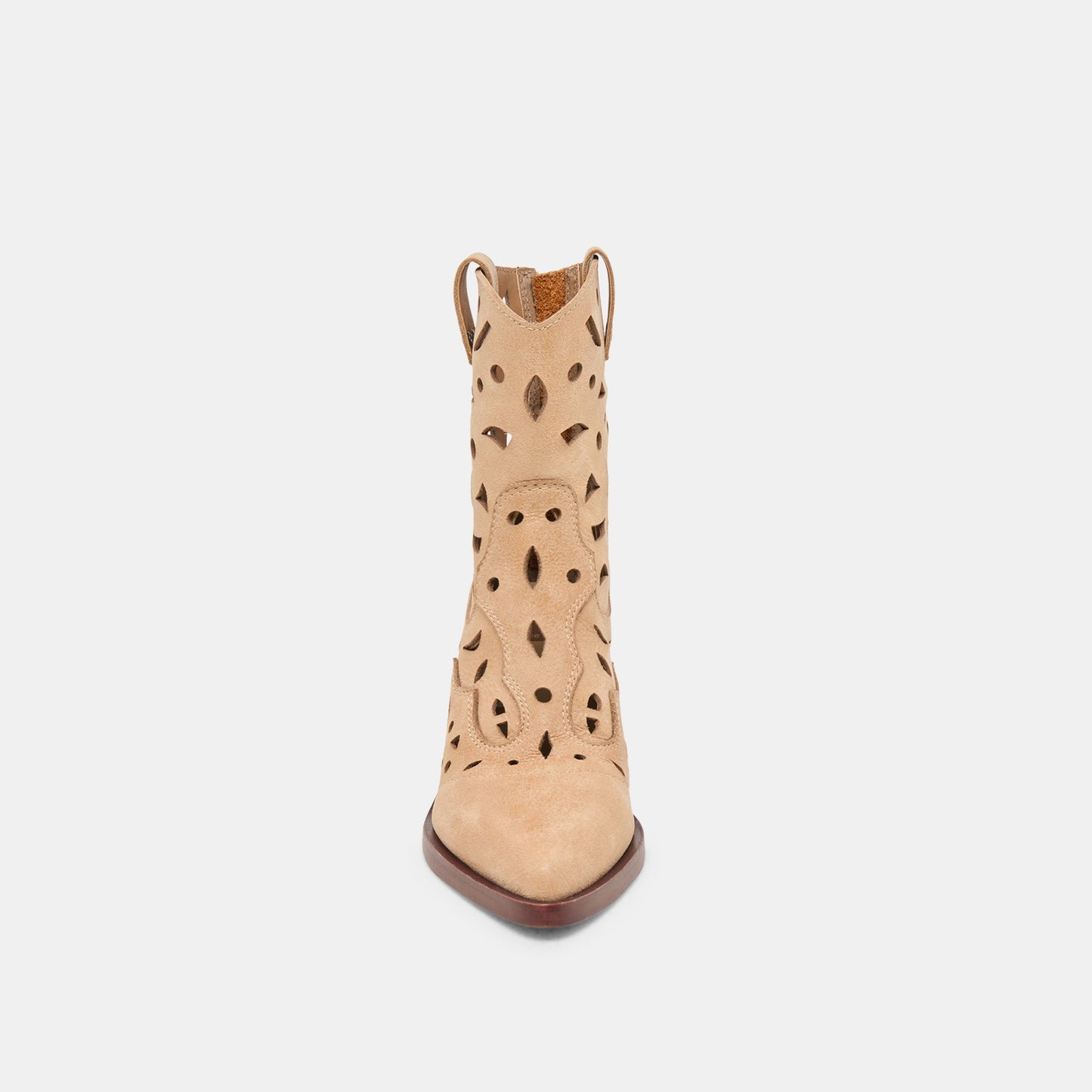 Dolce Vita Zenobi Camel Distressed Leather Booties