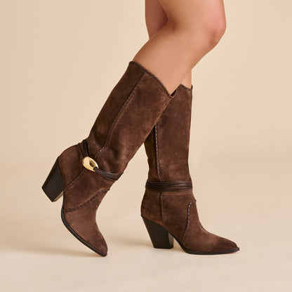 Dolce Vita Jody Dk Brown Suede Boots