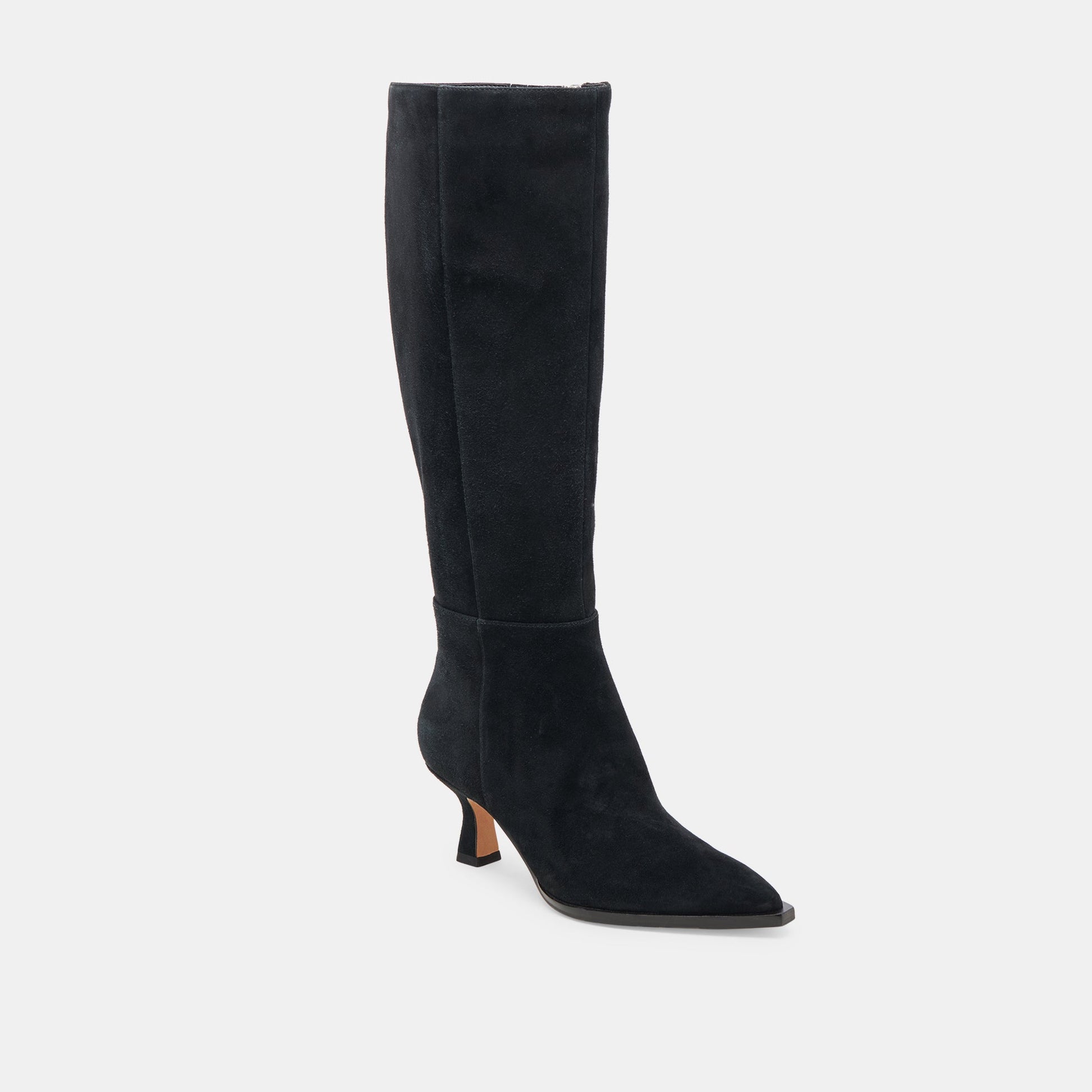 Dolce Vita AUGGIE WIDE CALF BOOTS ONYX SUEDE
