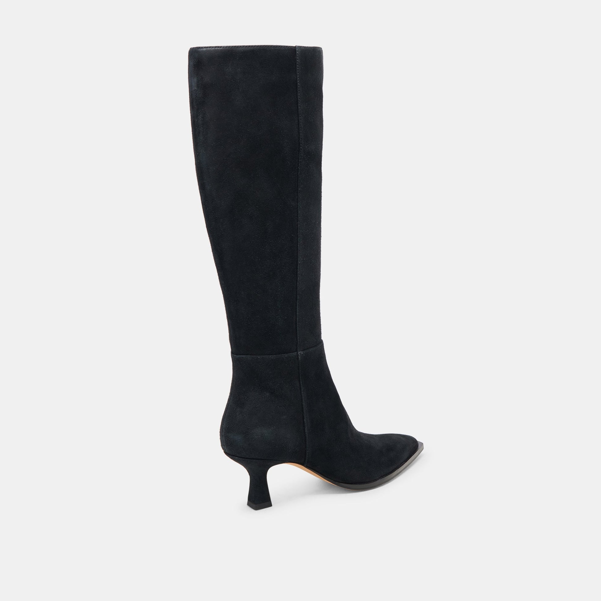 Dolce Vita AUGGIE WIDE CALF BOOTS ONYX SUEDE