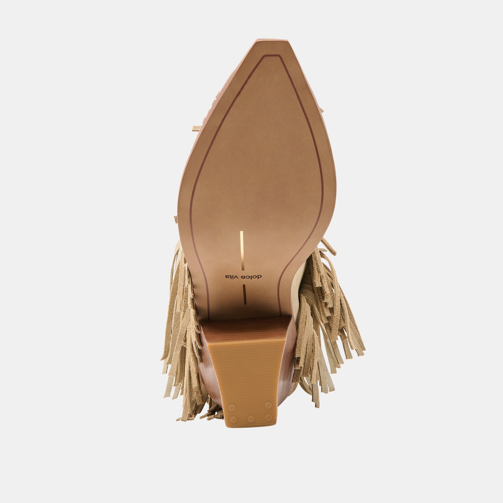 Dolce Vita Torey Dk Taupe Suede Booties