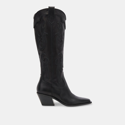 Dolce Vita SAMSIN BOOTS BLACK LEATHER