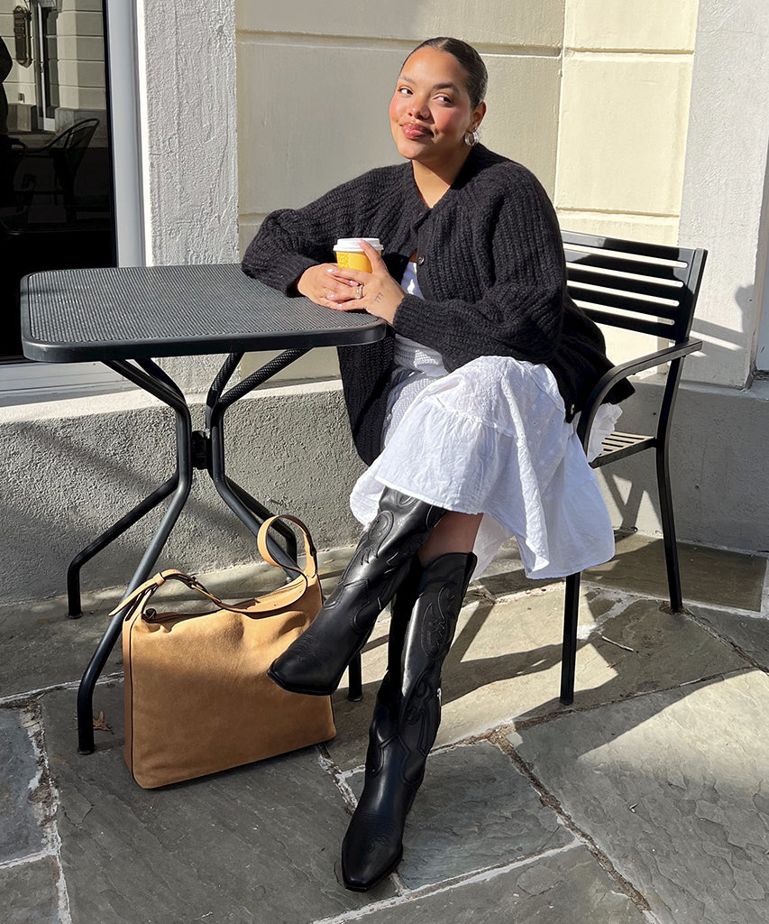Dolce Vita SAMSIN BOOTS BLACK LEATHER