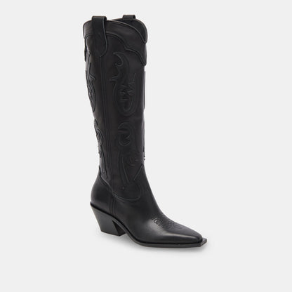 Dolce Vita SAMSIN BOOTS BLACK LEATHER