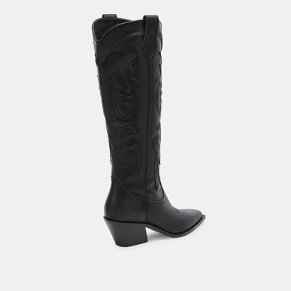 Dolce Vita SAMSIN BOOTS BLACK LEATHER
