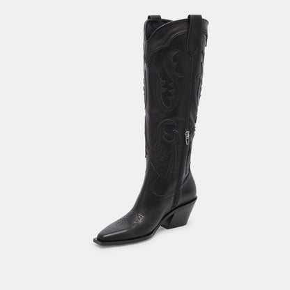 Dolce Vita SAMSIN BOOTS BLACK LEATHER