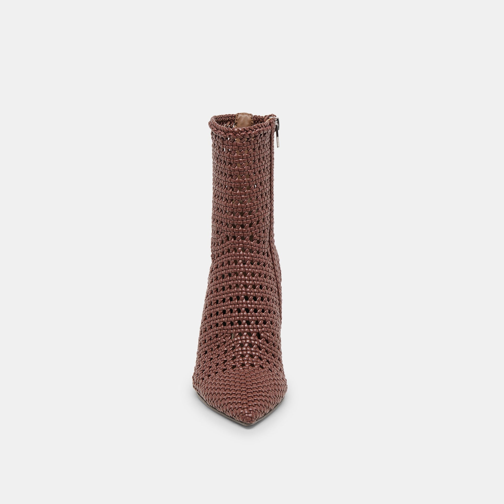 Dolce Vita Embry Brown Woven Stella Booties