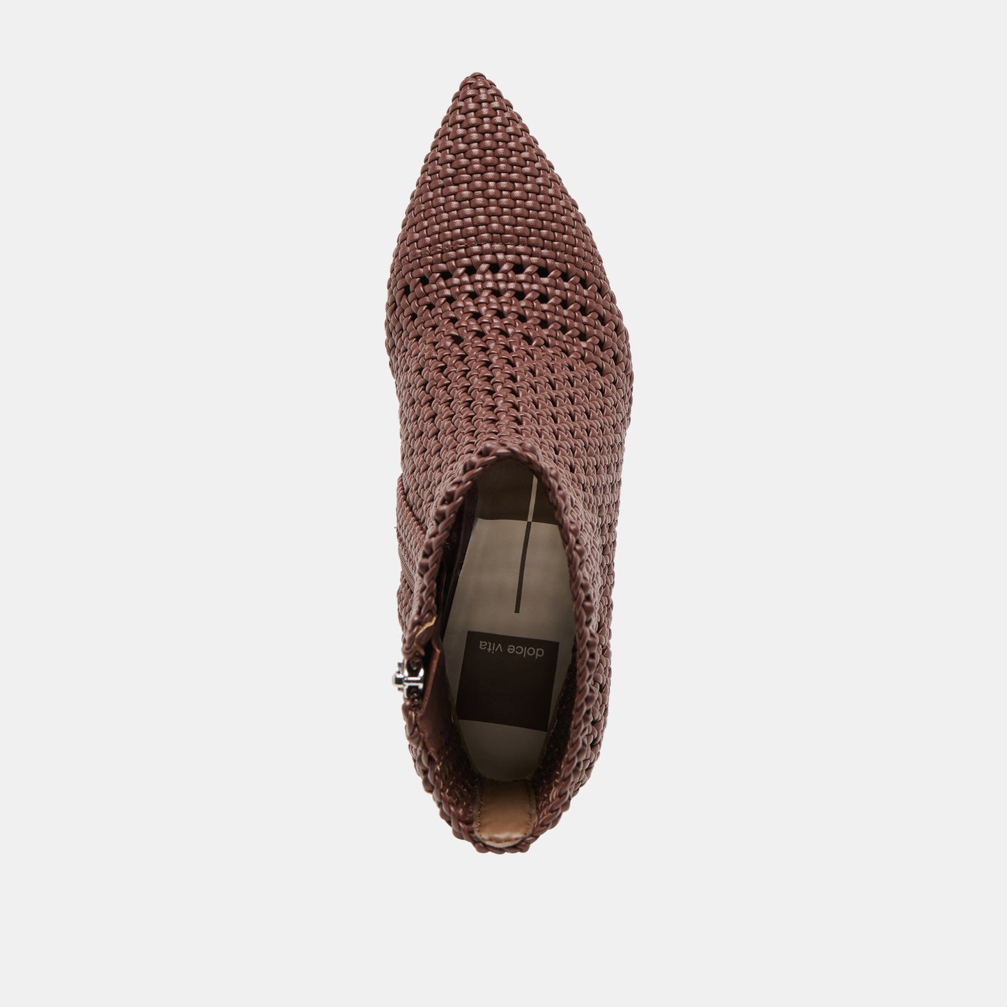 Dolce Vita Embry Brown Woven Stella Booties