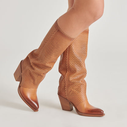 Dolce Vita BOONE BOOTS COGNAC LEATHER