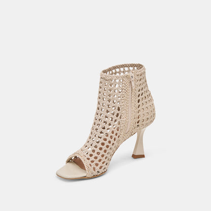 Dolce Vita Quin Bone Woven Leather Heels
