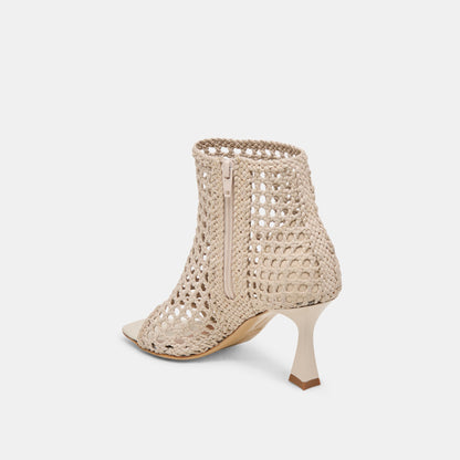 Dolce Vita Quin Bone Woven Leather Heels