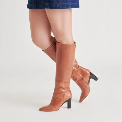 Dolce Vita NELAS BOOTS COGNAC LEATHER