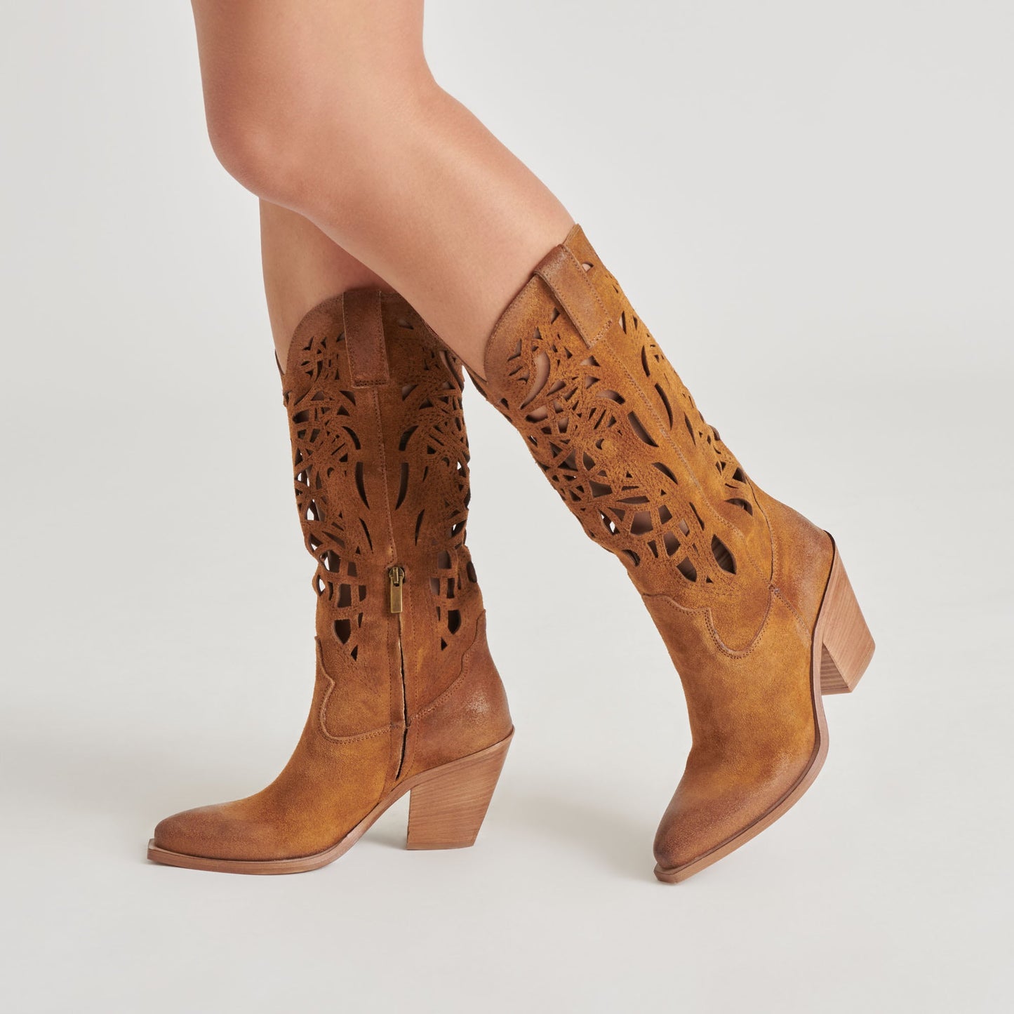Dolce Vita WAYLAN BOOTS CHESTNUT SUEDE