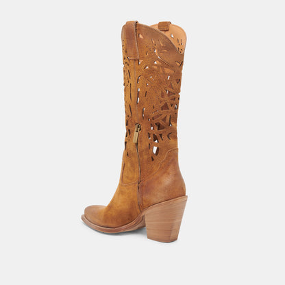 Dolce Vita WAYLAN BOOTS CHESTNUT SUEDE