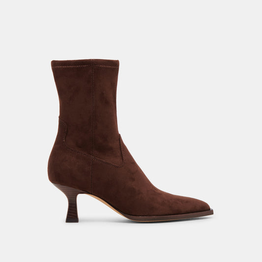 Dolce Vita ARYA WIDE CALF BOOTS DK BROWN STELLA SUEDE