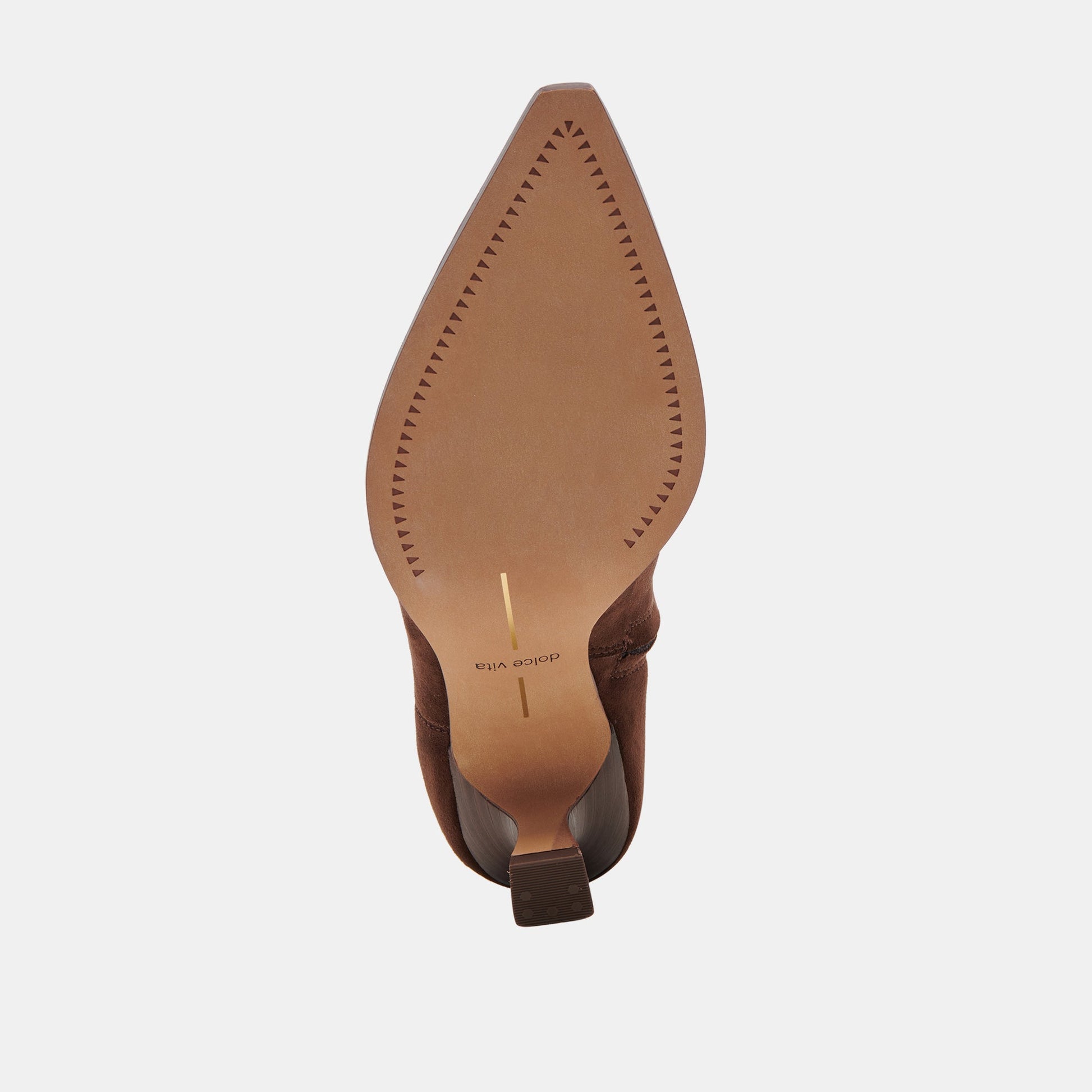 Dolce Vita ARYA WIDE CALF BOOTS DK BROWN STELLA SUEDE