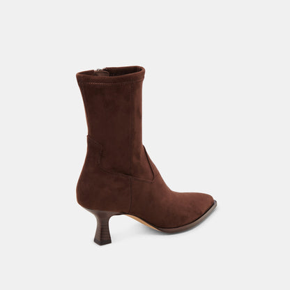 Dolce Vita ARYA WIDE CALF BOOTS DK BROWN STELLA SUEDE