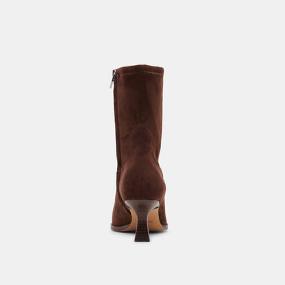 Dolce Vita ARYA WIDE CALF BOOTS DK BROWN STELLA SUEDE