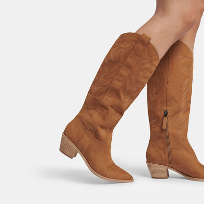 Dolce Vita SOLEI Boots Whiskey Nubuck