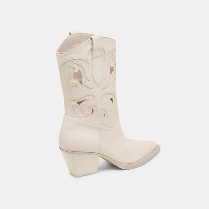 Dolce Vita RAVENA BOOTS OFF WHITE NUBUCK