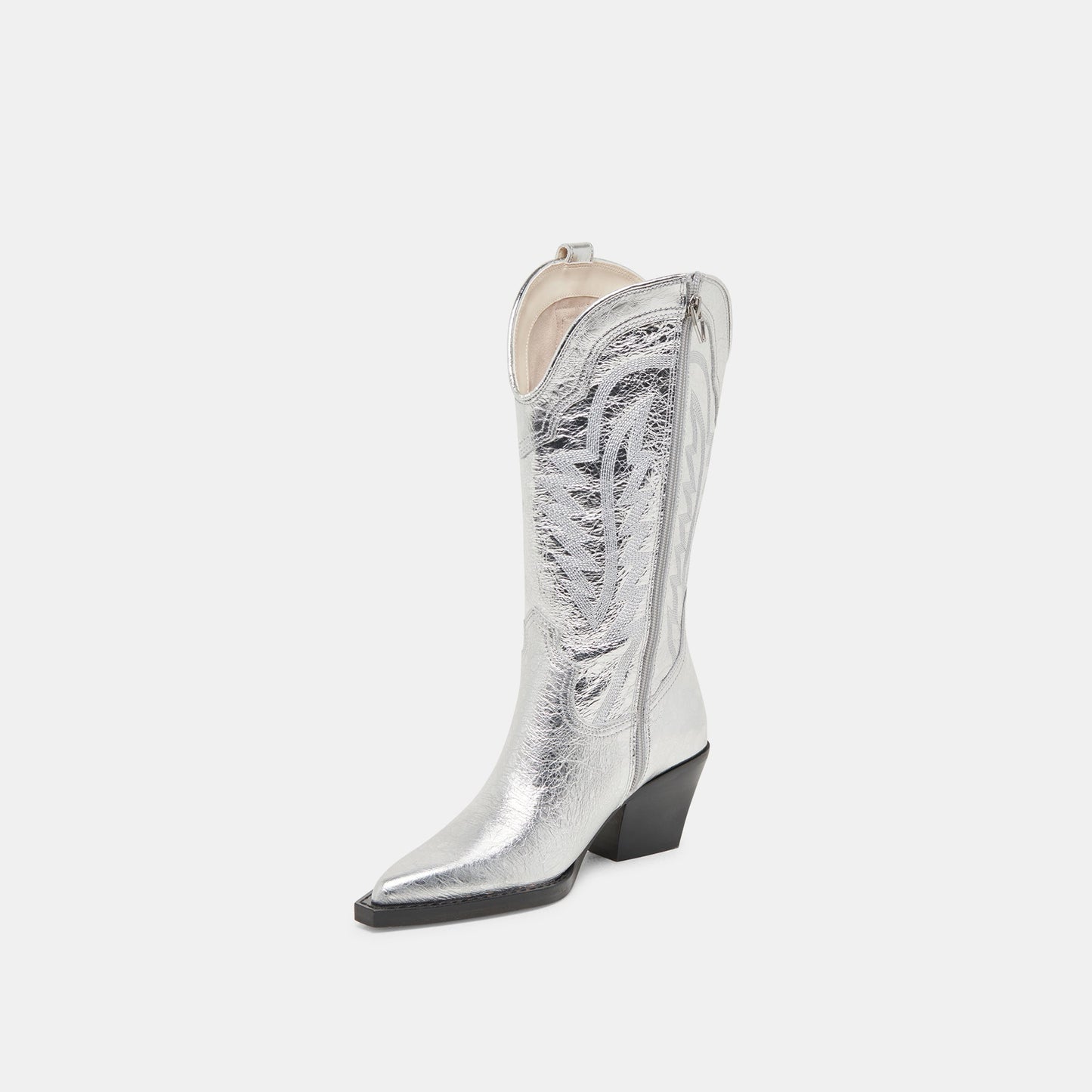 Dolce Vita Ryland Extra Wide Calf Silver Boots