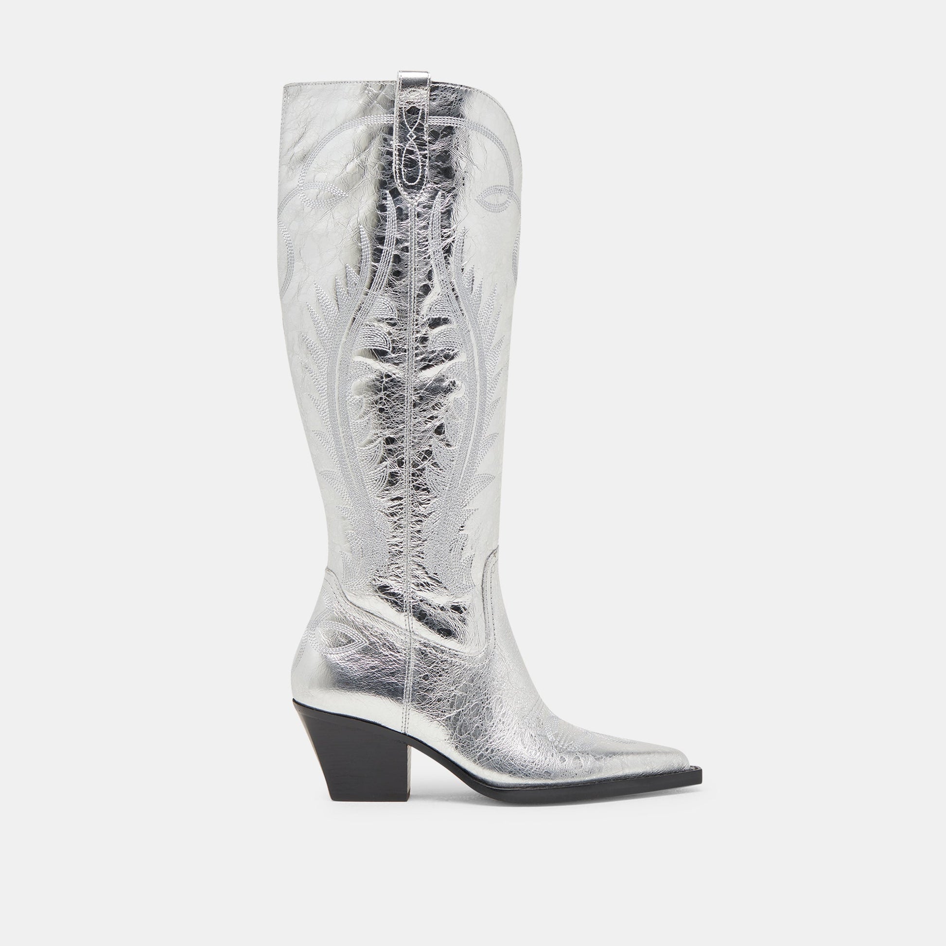 Dolce Vita Ryatt Extra Wide Calf Silver Boots