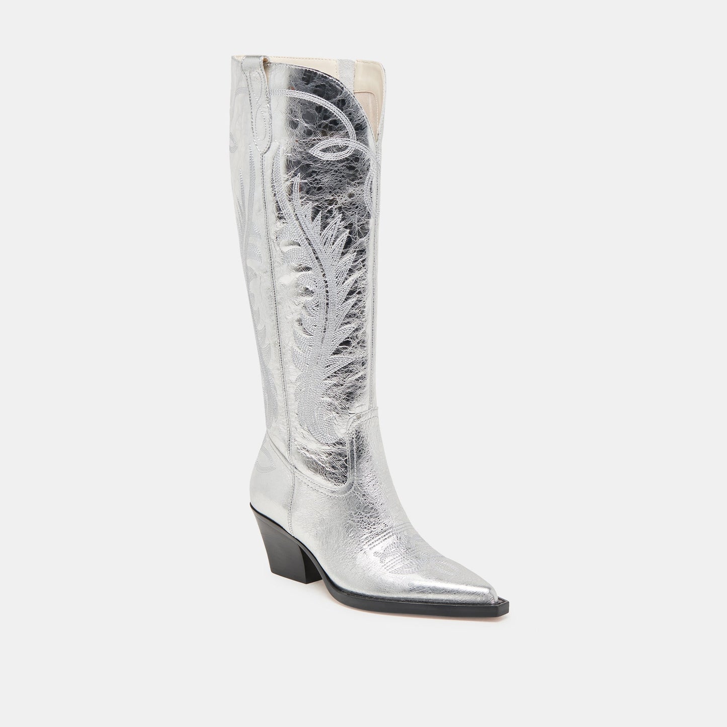 Dolce Vita Ryatt Extra Wide Calf Silver Boots