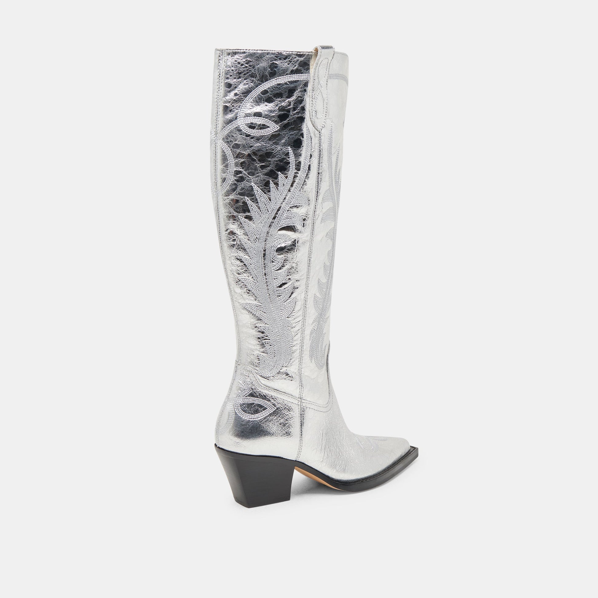 Dolce Vita Ryatt Extra Wide Calf Silver Boots
