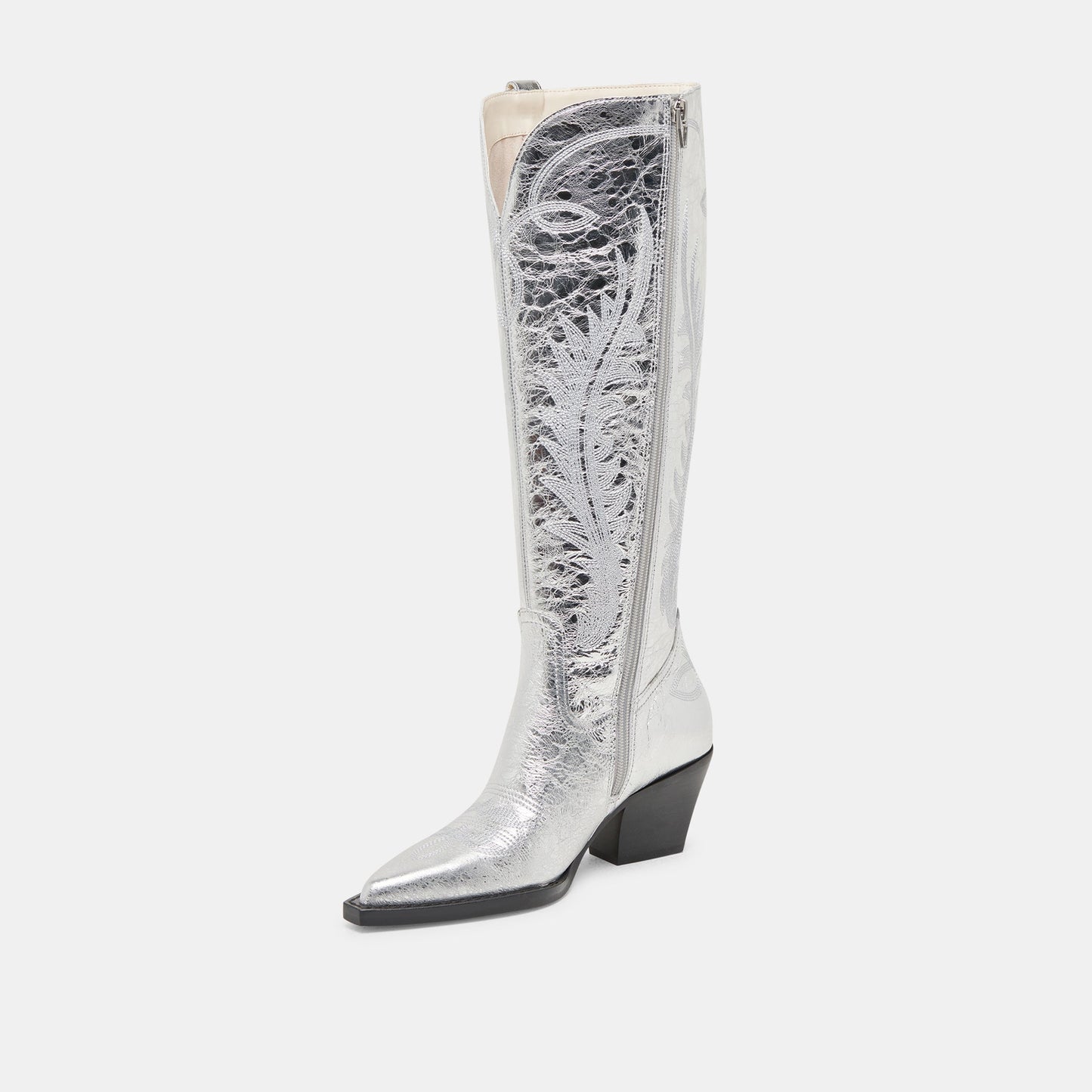 Dolce Vita Ryatt Extra Wide Calf Silver Boots