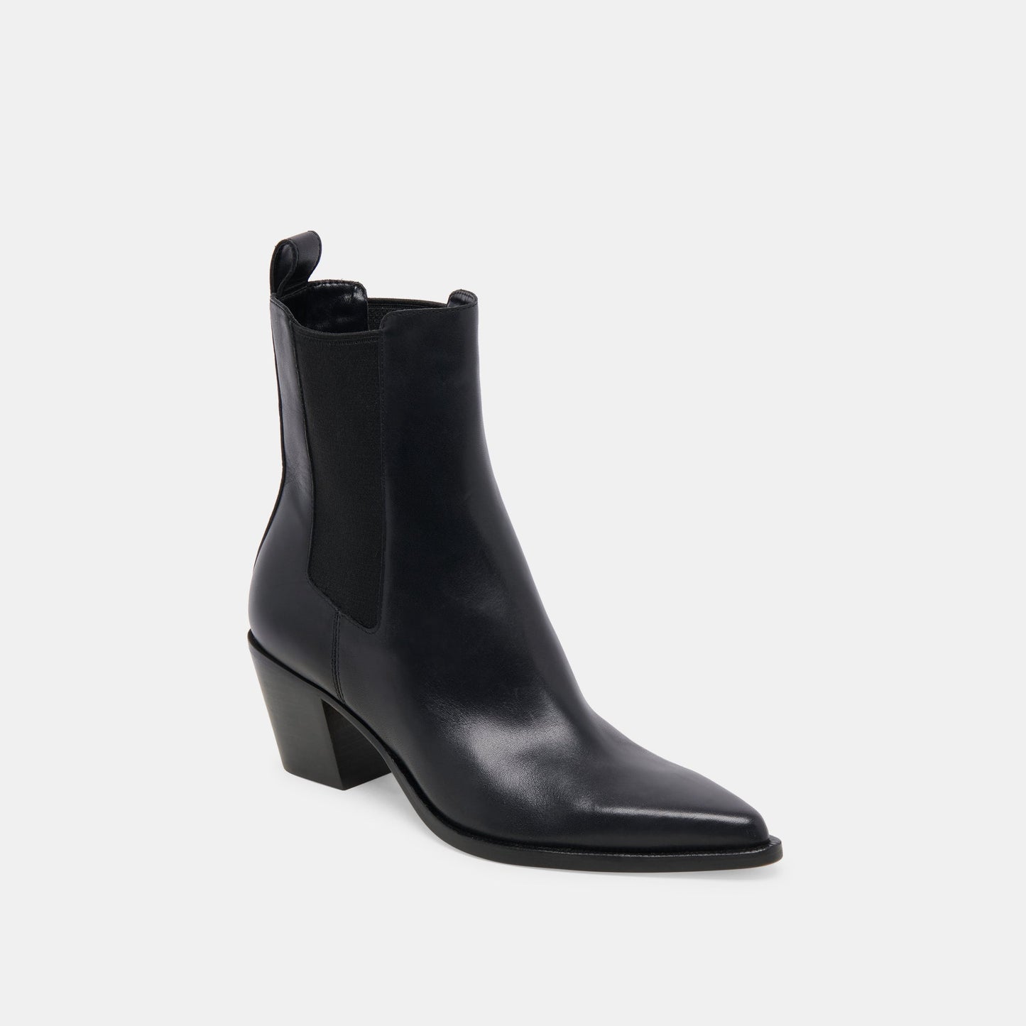 Dolce Vita Shadie H2O Waterproof Black Leather Booties