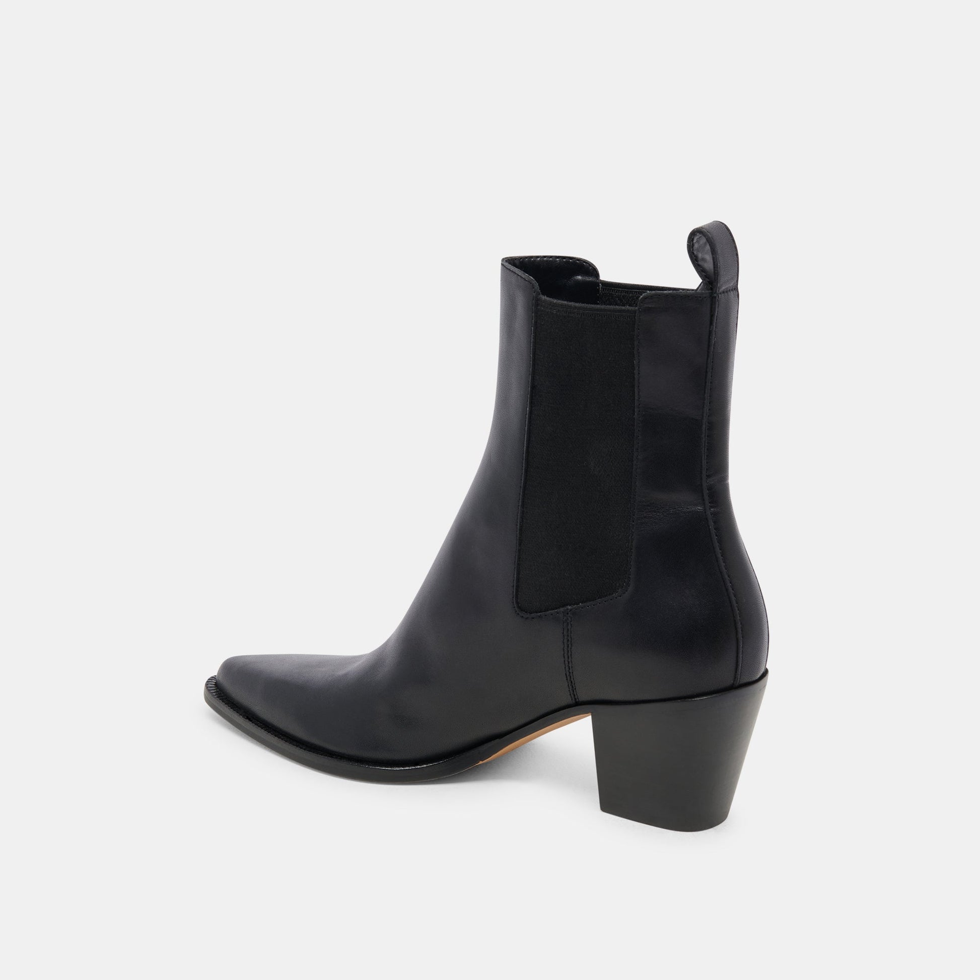 Dolce Vita Shadie H2O Waterproof Black Leather Booties
