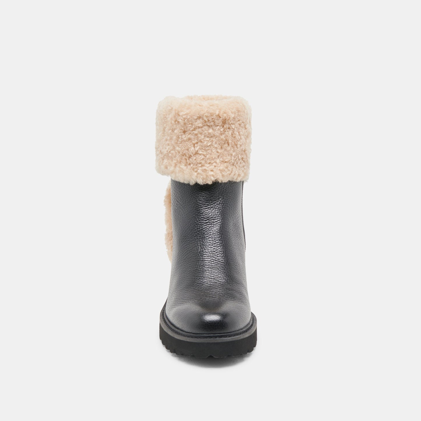 Dolce Vita Hug H2O Waterproof Black Leather Boots