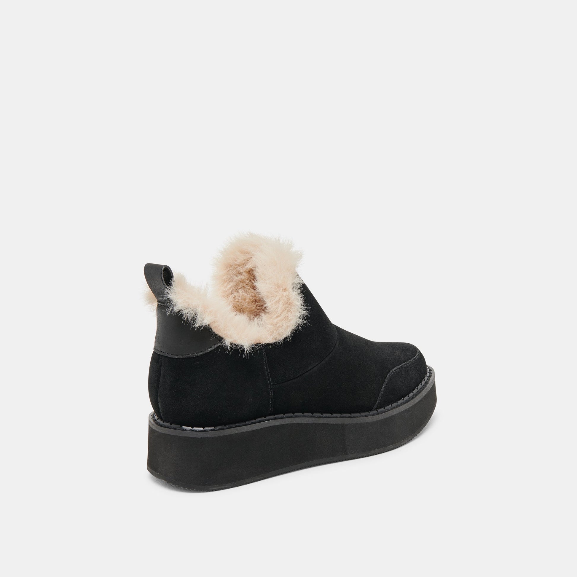 Dolce Vita Ardy Plush H2O Waterproof Onyx Suede Booties