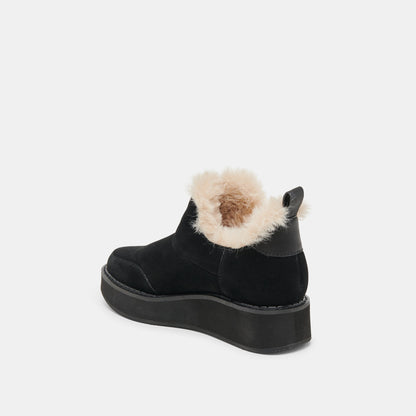 Dolce Vita Ardy Plush H2O Waterproof Onyx Suede Booties