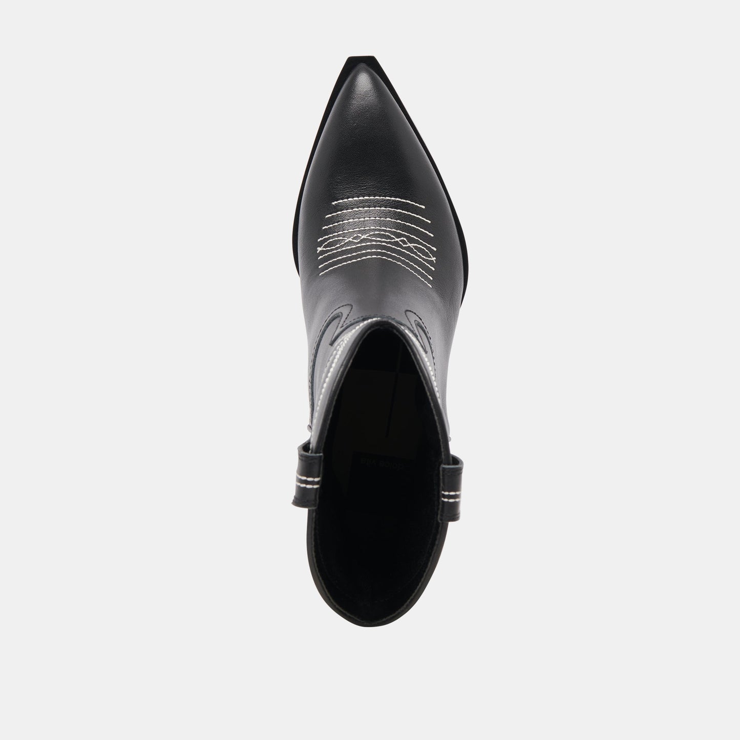 Dolce Vita ANGEL BOOTIES BLACK WHITE LEATHER