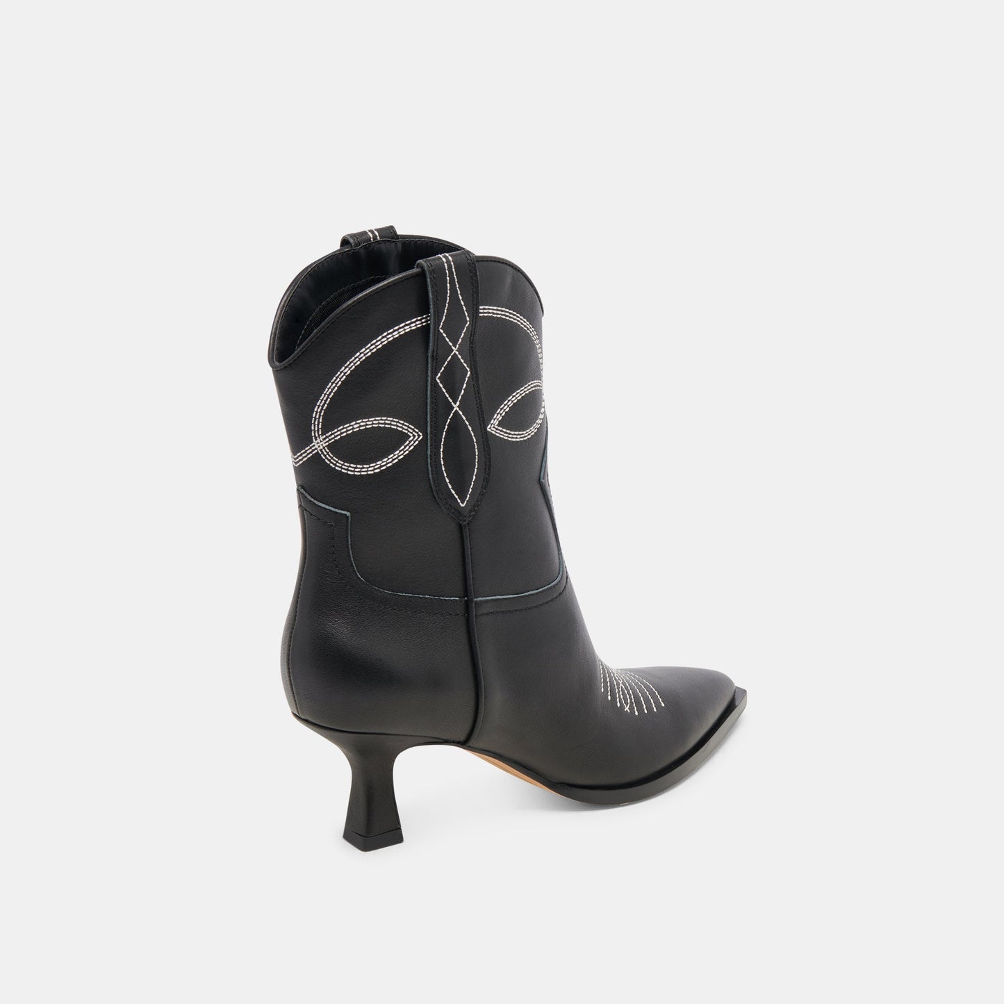 Dolce Vita ANGEL BOOTIES BLACK WHITE LEATHER