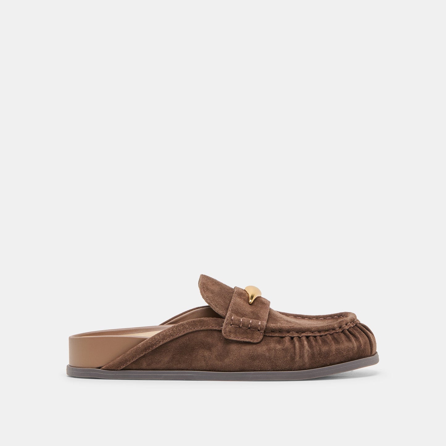 Dolce Vita Jodero Dk Brown Suede Flats